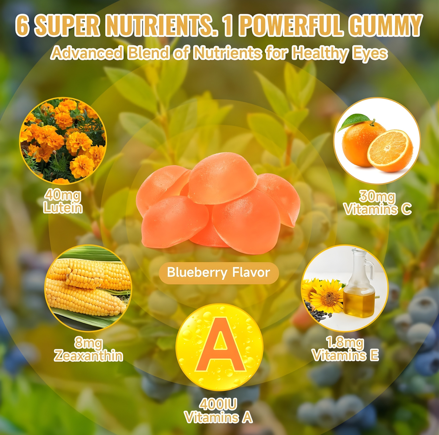 Lutein and Zeaxanthin Gummies